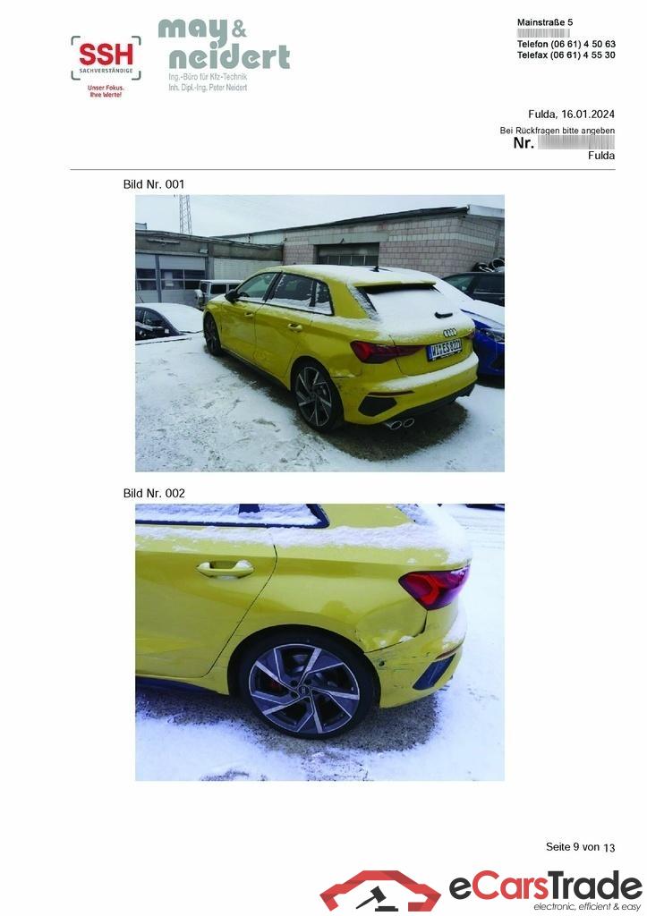 Audi 2.0 TFSI quattro basis S3 Sportback #1