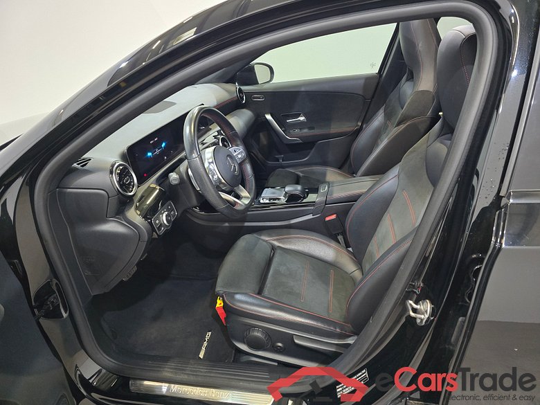 Mercedes A 180d AMG Night Aut. Pano LED-Xenon Widescreen Navi Sport-Leather-Alcantara KeylessGo Camera Klima PDC ... #5