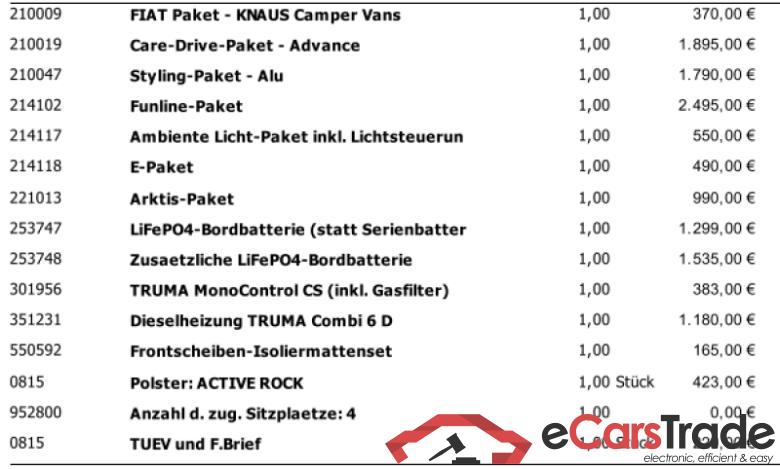 KNAUS Knaus Boxlife Pro 540 Road FIAT Ducato 3.500 kg*** (103 kW / 140 PS); Frontantrieb; Euro 6e (Abhängigkeit: ABH55183, ABH27953) #3