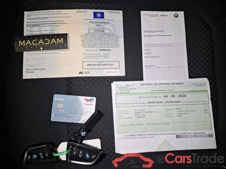 BMW - BMW 1 HATCH 116d 116PK Advantage Business Edition Pack Business & Live CockPit Plus & PDC Front & Rear #4