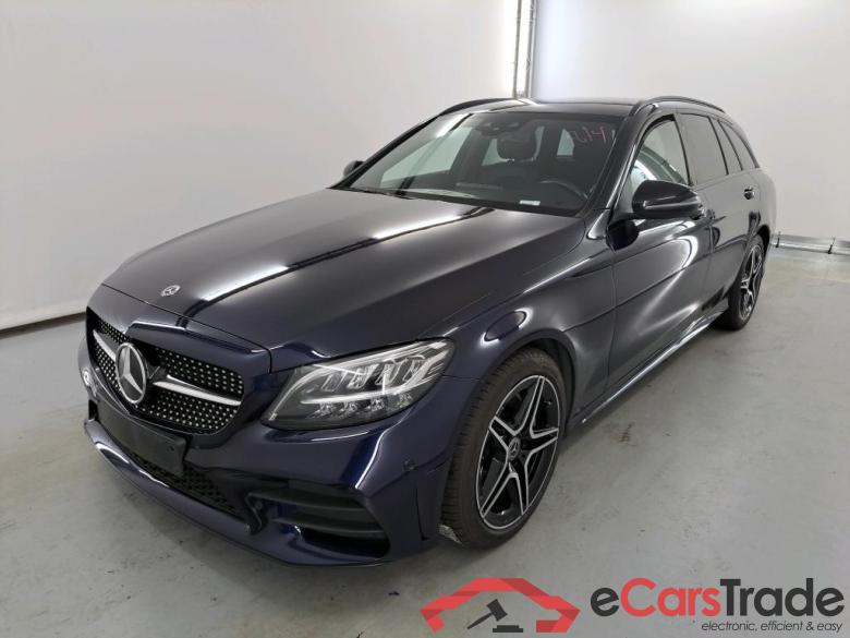Mercedes C 200d AMG Night LED-Xenon Navi 1/2 Sport-Leather-Alcantara KeylessGo Camera Klima PDC ... #1
