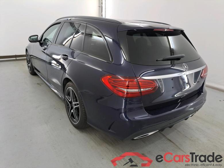 Mercedes C 200d AMG Night LED-Xenon Navi 1/2 Sport-Leather-Alcantara KeylessGo Camera Klima PDC ... #4