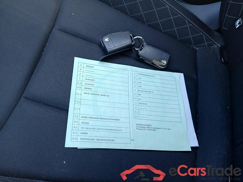 Skoda 1.0 TSI 81kW (110CV) DSG Ambition (CX) SKODA KAMIQ 1.0 TSI 81kW (110CV) DSG Ambition #5