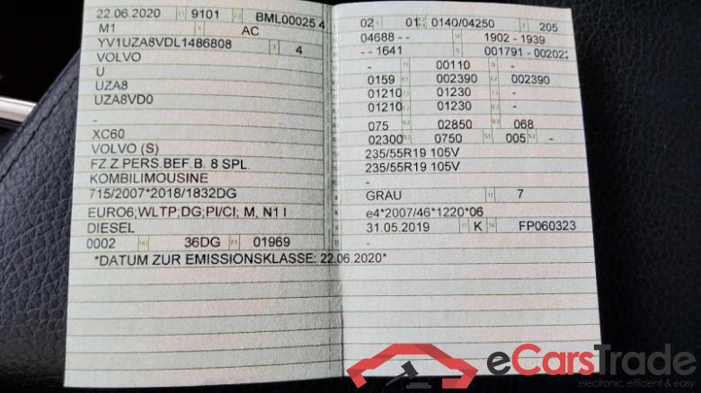 Volvo XC60 (03.2017->) D4 2WD EU6d-T, Inscription (EURO 6d-TEMP) #4