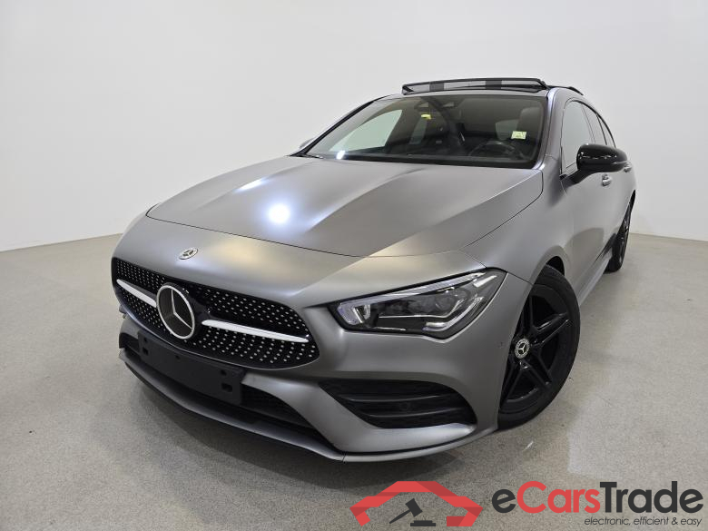 Mercedes CLA 180i SB Matt AMG Night Aut. Pano LED-Multibeam Widescreen Burmester Ambient Navi 1/2 Sport-Leather-Alcantara KeylessGo Camera Klima PDC ...