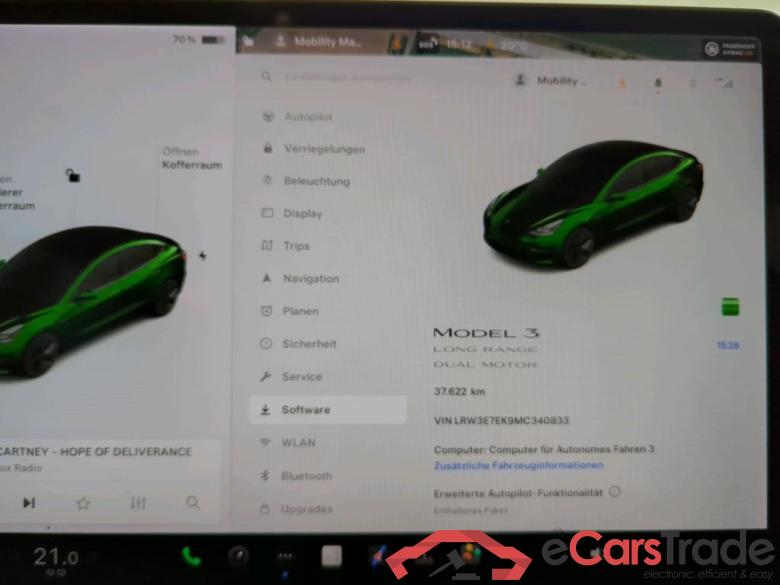 Tesla Model 3 ´18 BEV TESLA Model 3 Langstreckenbatt. Allradantrieb Dual Motor 4d 366kW #5