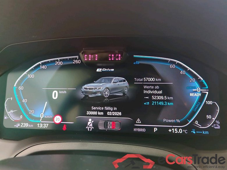 BMW 3-Serie Touring ´18 Baureihe 3 Touring 330 e Advantage 2.0 185KW AT8 E6d #4