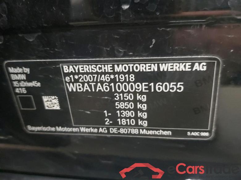 BMW - BMW X5 xDrive45e 394PK M Sport Pack Innovation & Business Plus With Active Seat Ventilation  & Travel & Active Steering & 20 Inch & Harman Kardon & Laser Lights  * HYBRID * #6