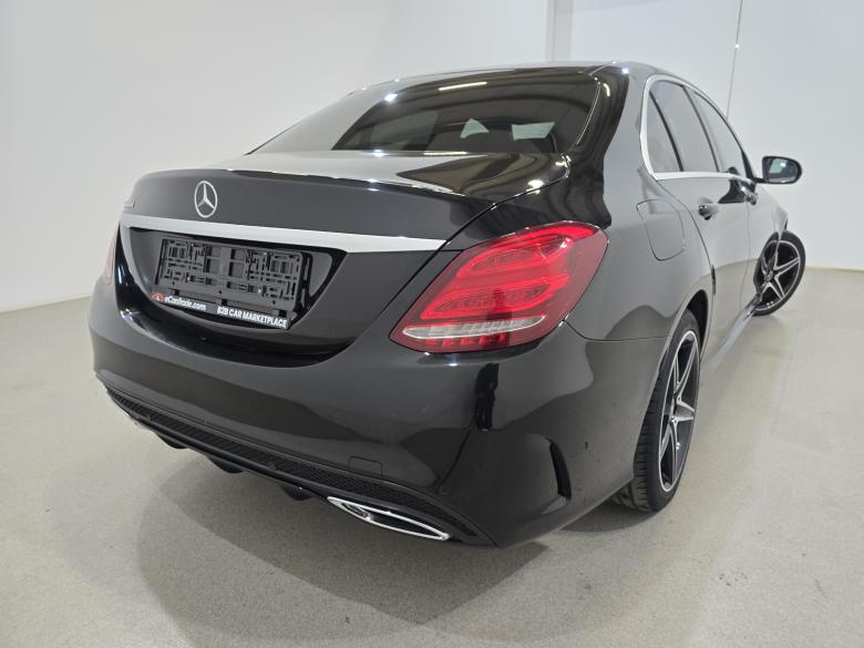 Mercedes C 180d AMG Aut. LED-Xenon Ambient Navi Sport-Leather KeylessGo Camera Klima PDC ... #4