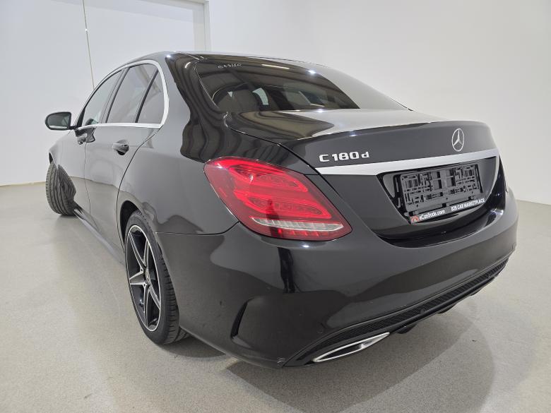 Mercedes C 180d AMG Aut. LED-Xenon Ambient Navi Sport-Leather KeylessGo Camera Klima PDC ... #6