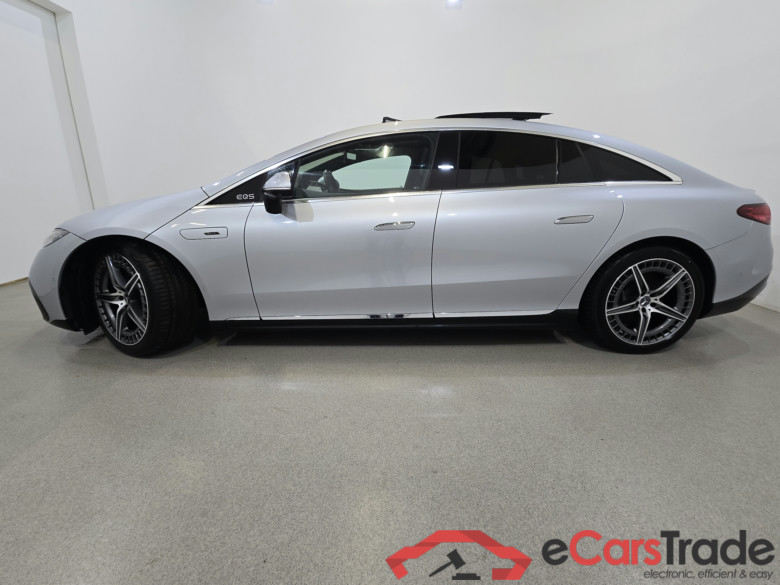 Mercedes EQS 53 AMG 4Matic+ 658Hp 4WS  Pano Burmester Distronic LED-Multibeam Head-Up Widescreen Navi Ambient Nappa-Leather KeylessGo Camera 360 Klima PDC ... #2