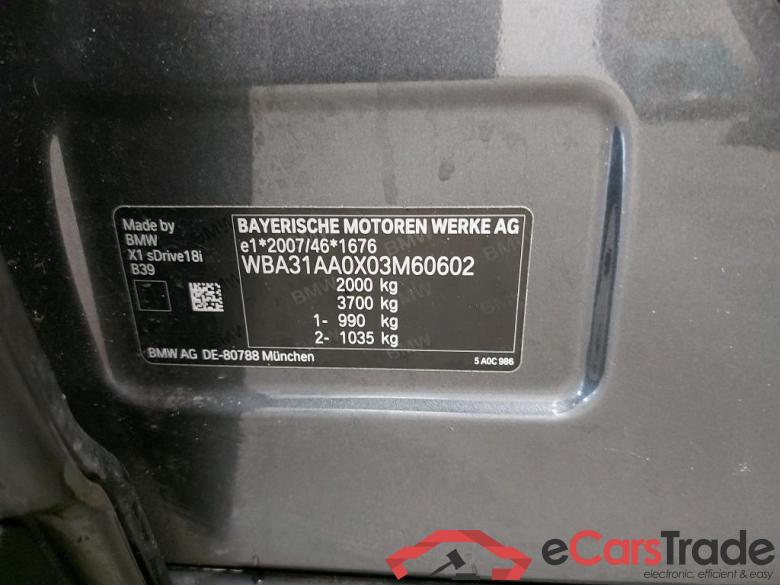 BMW - BMW X1 sDrive18i 136PK Advantage Pack Business & Comfort Access * PETROL * #6