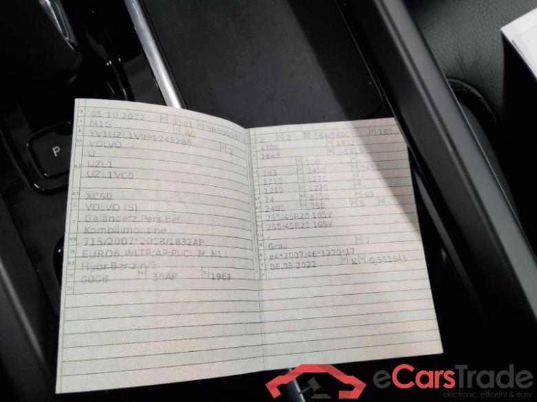 Volvo XC60 (03.2017->) DE - SUV5 B5 (Benzin) AWD EU6d, Ultimate Dark Mild-Hybrid (EURO 6d), (Facelift) #4