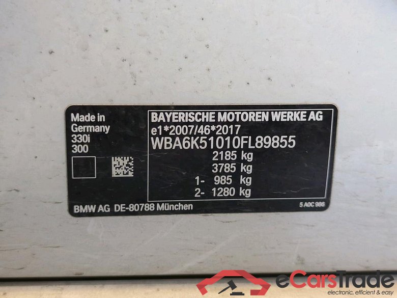 Baureihe 3 Touring 330 i Sport Line 2.0 190KW AT8 E6d #4