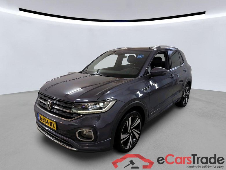 Volkswagen T-Cross 1.0 TSI R-Line Aut. LED-Matrix 1/2 Sport-Leather-Alcantara Virtual Navi Camera Klima PDC ...