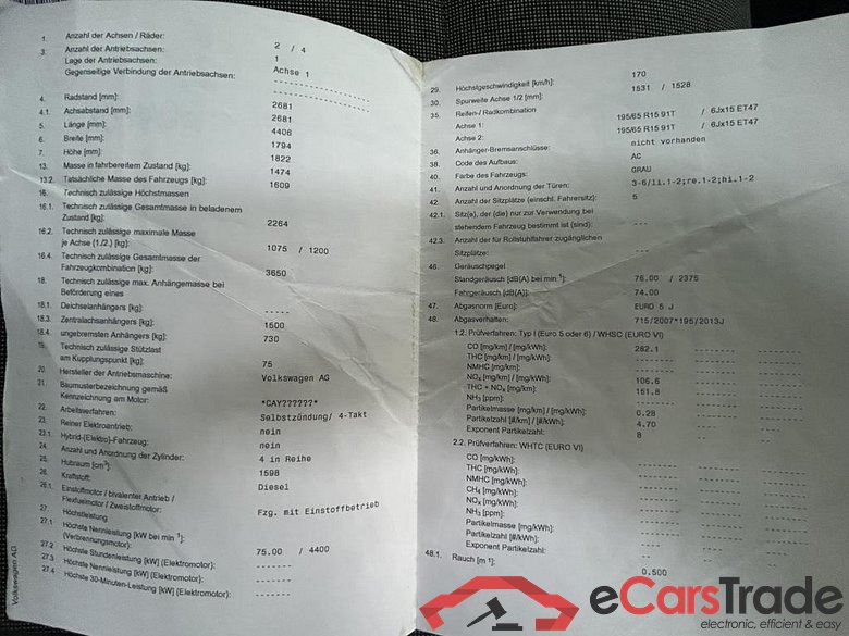 VOLKSWAGEN Caddy Life 2PLC Caddy Life 1.6 CR TDi Baseline BMT #4