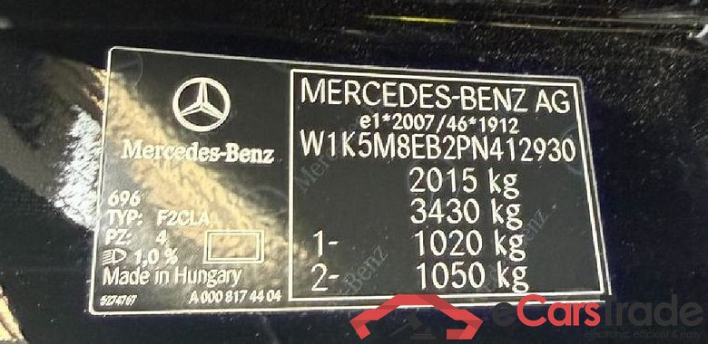 CLA -Klasse Shooting Brake CLA 180 (118.684) 1.3  AT7 E6d #5