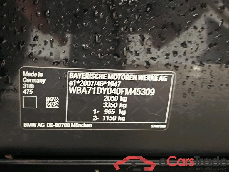 BMW 3 Serie Sedan 318iA Sport Line 4d #6