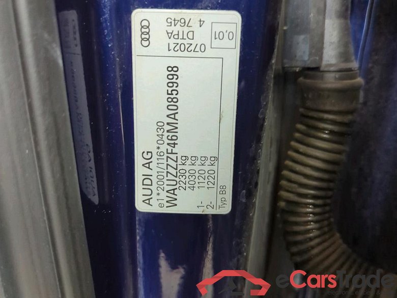 A4 Avant 40 TDI quattro 2.0 TDI 150KW AT7 E6d #4