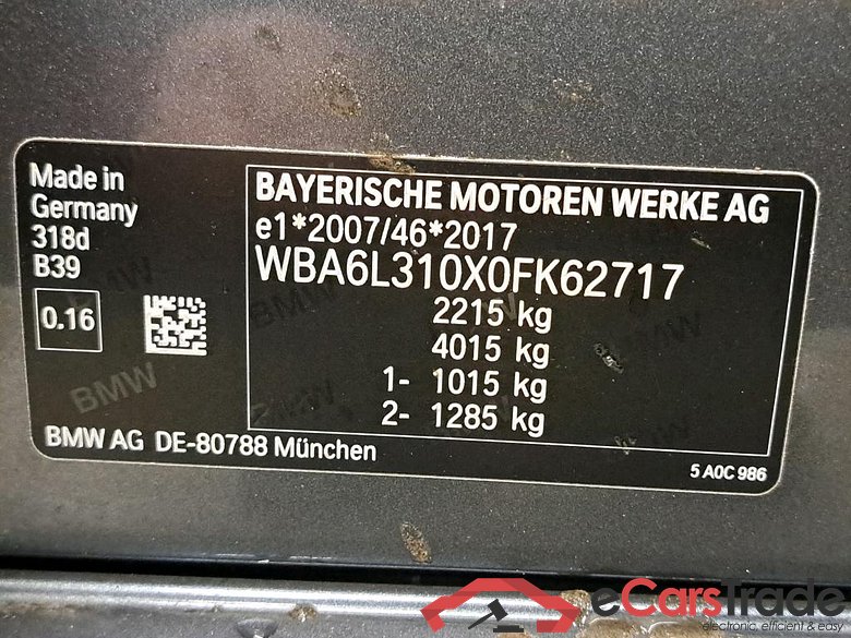 BMW - BMW 3 TOURING 318dA 136PK Business Edition Advantage & Pack Business & Towing Hook #6