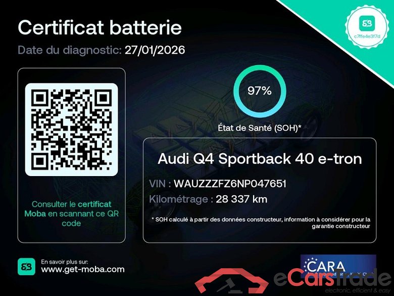 AUDI Q4 e-tron Sportback / 2021 / 5P / SUV Electrique 40 82 kWh #2