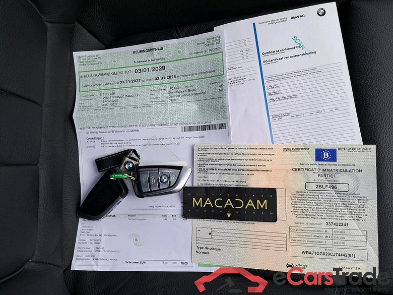 BMW - BMW 5 TOURING 520e 204PK Business Edition M Sport With Dakota Sport Seats & Travel Pack & Adaptive LED  * HYBRID * #4