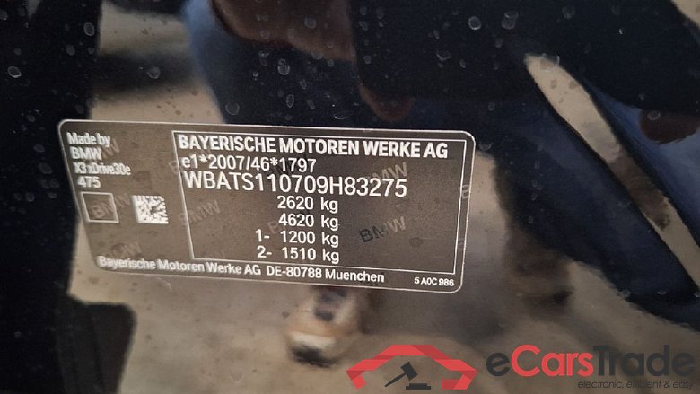 Baureihe X3 xDrive 30 e Luxury Line 2.0 215KW AT8 E6d #5