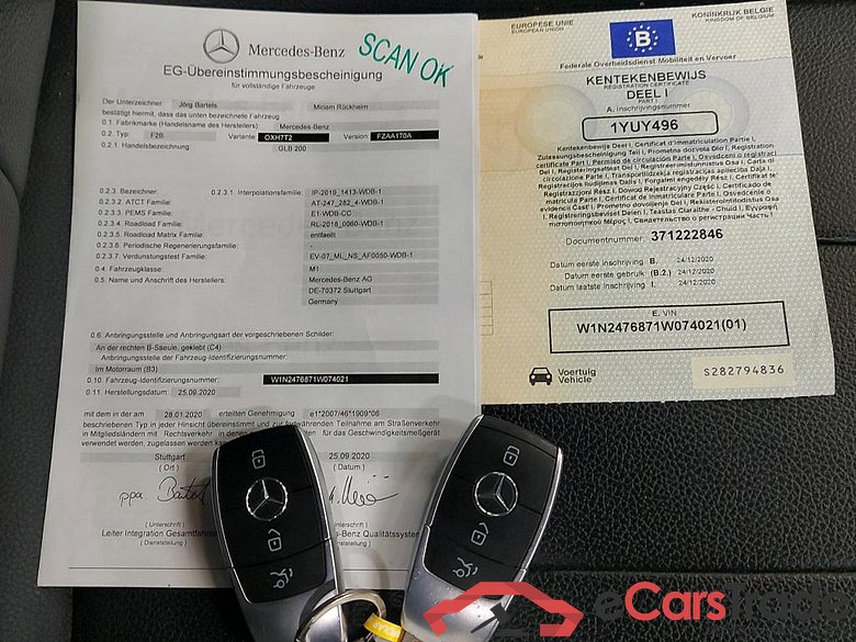 MERCEDES - MER GLB 200 163PK DCT Business Solution Luxury & Pack Plus & Third Row Seats & Towing Hook With ESP #4