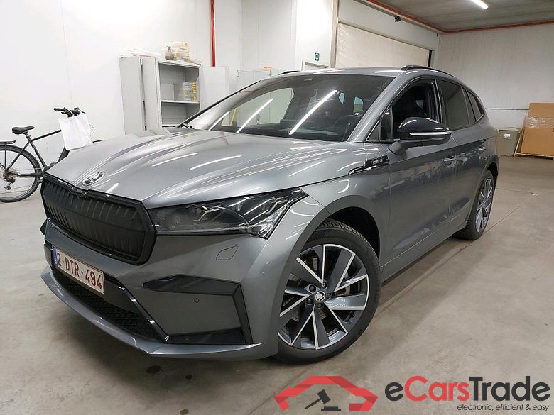 SKODA - SKO ENYAQ iV 80 X  265PK Sportline With Heat Pump & Drive Sport Plus & Convenience & Comfort Seat Plus & Assisted Drive & Family & Transport Pack & Electric Foldable Towing Hook * ELECTRIC * #1