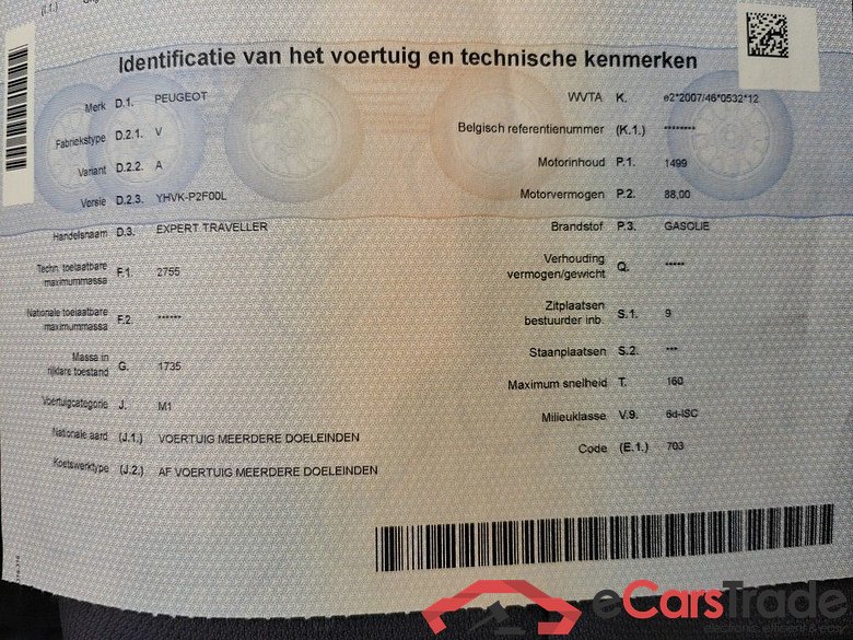 Peugeot Expert 1.5 BlueHDi 120 s&s Standard 4d 9pl #3