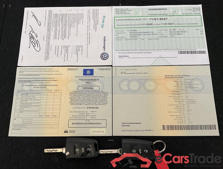 VOLKSWAGEN Golf Sportsvan Golf Sportsvan Trendline 1.2 TSI BlueMotion Technology 81 kW (110 ch) 7 vitesses DSG #4