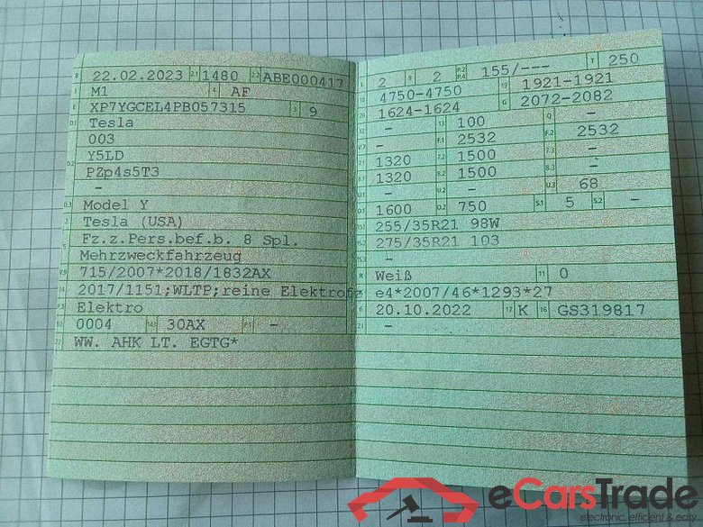 Tesla Model Y - SUV5 Dual, Performance Dual AWD, 2021 - 2025 Performance #2