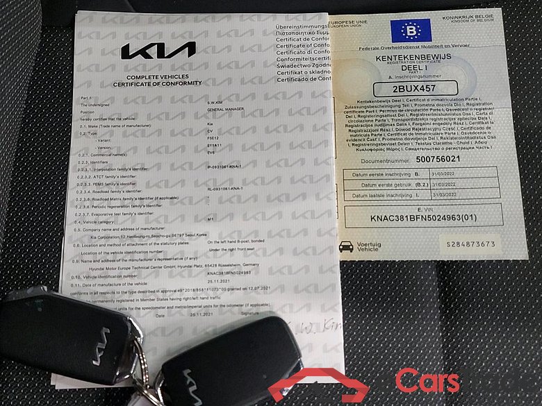 KIA - KIA EV6 BEV 58Kwh 170PK Air & Foldable Towing Hook * ELECTRIC * #4