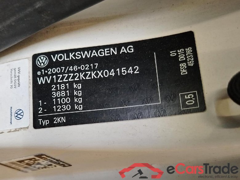 Caddy Nfz Kasten BMT 2.0 TDI 110KW AT6 E6 #5