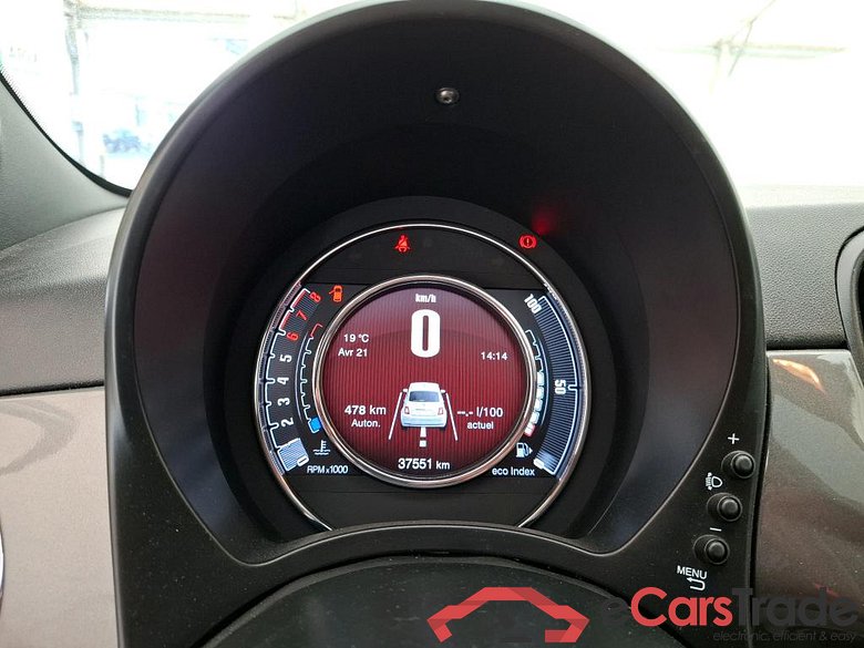 FIAT 500 2015 3P Berline Hybrid 10 BSG 70 ch Dolcevita #6