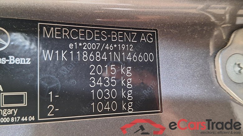 CLA -Klasse Shooting Brake CLA 180 (118.684) 1.3 100KW AT7 E6d #5