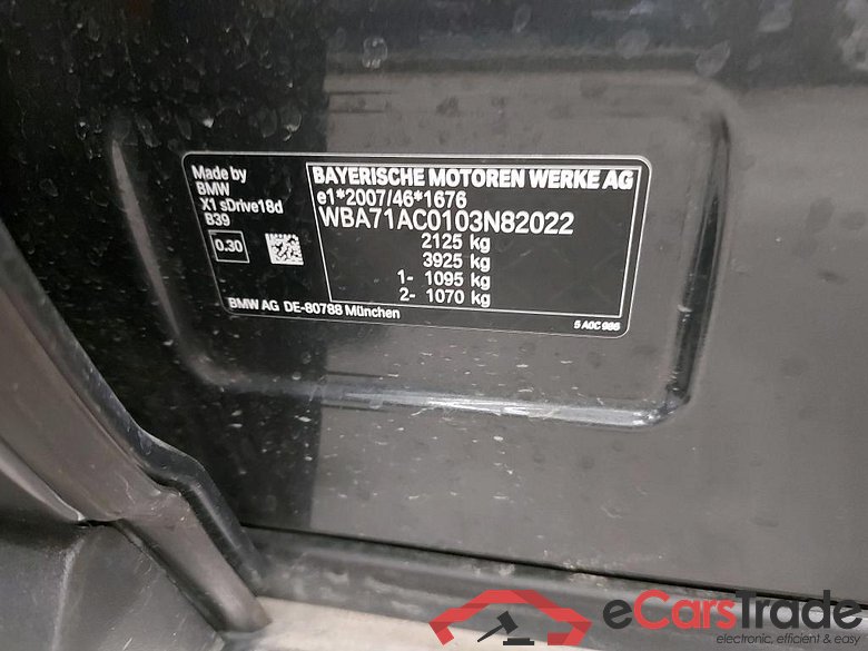 BMW - BMW X1 sDrive18dA 150PK X Line Business Edition Towing Hook #6