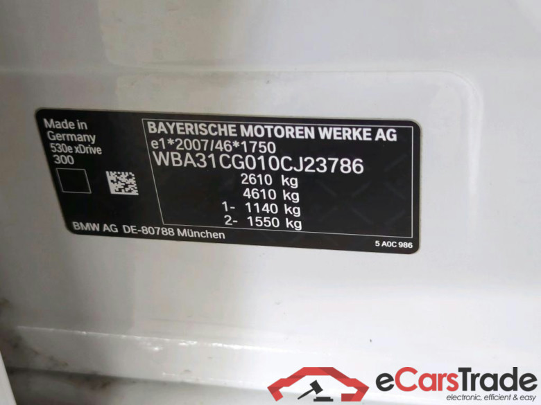 Baureihe 5 Touring 530 e xDrive M Sport 2.0 215KW AT8 E6d #4