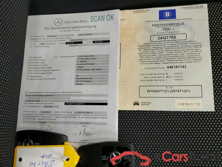 MERCEDES - MER GLA 200 d 150PK DCT Business Solution & LED & Towing Hook With ESP #4