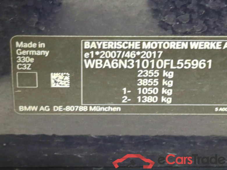 Baureihe 3 Touring 330 e Luxury Line 2.0 185KW AT8 E6d #4