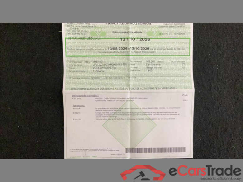 VOLKSWAGEN Transporter T6.1 1200 Fou Lwb Dsl Transporter 2.0 TDi SCR BMT DSG (EU6d-TEMP) #6