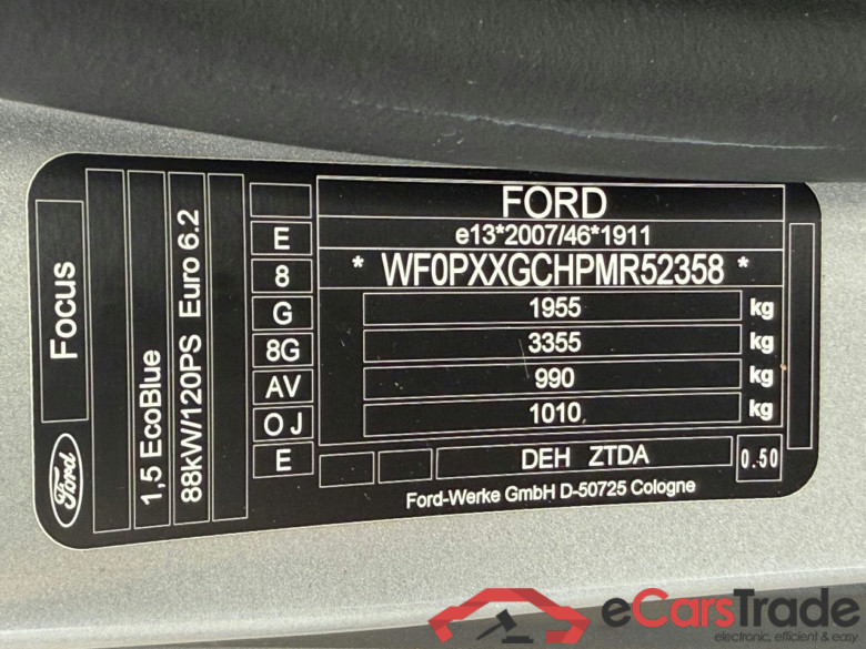 Focus Turnier Cool & Connect 1.5 EcoBlue 88KW MT6 E6d #5