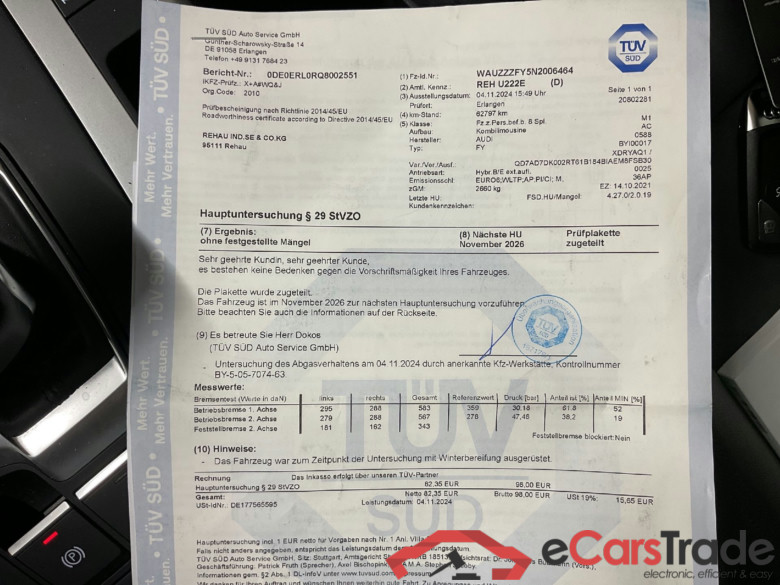 Q5 50 TFSI e quattro advanced 2.0 TFSI 220KW AT7 E6d #3