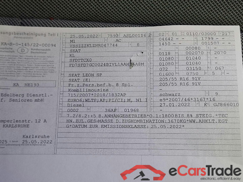 Leon Sportstourer Style 2.0 TDI 110KW AT7 E6d #2