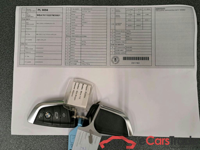 BMW - BMW 1 HATCH 116iA 109PK Advantage Business Edition & Pack Business & PDC Front & Rear  * PETROL * #4
