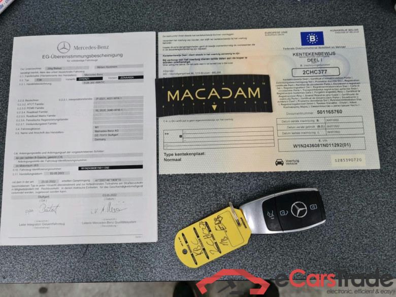 MERCEDES - MER EQB 300 4MATIC 228PK AMG Line With Driving Assistant & Night Pack & Smartphone Integration * ELECTRIC * #4