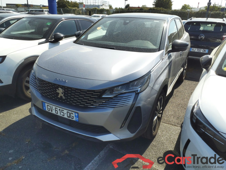 PEUGEOT 3008  PEUGEOT 3008  HYBRID 136 eDSC6 Pack HYBRID 136 EAT ALLURE PACK HAYON MOTORISE + PACK CITY1+ SIEGE CHAUFFANT