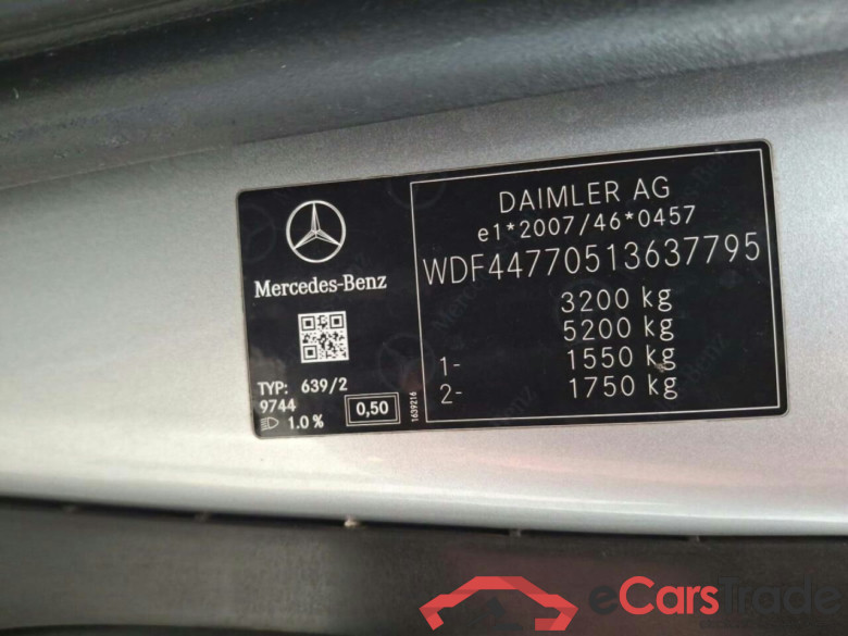 MERCEDES-BENZ Vito Tourer 116 CDI Pro Ex. Lang AUT. #4