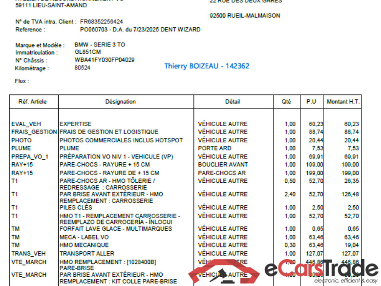 Série 3 Touring / 2022 / 5P / Break 320e 204ch M Sport BVA8 Hybride / PRÊT A VENDRE #2