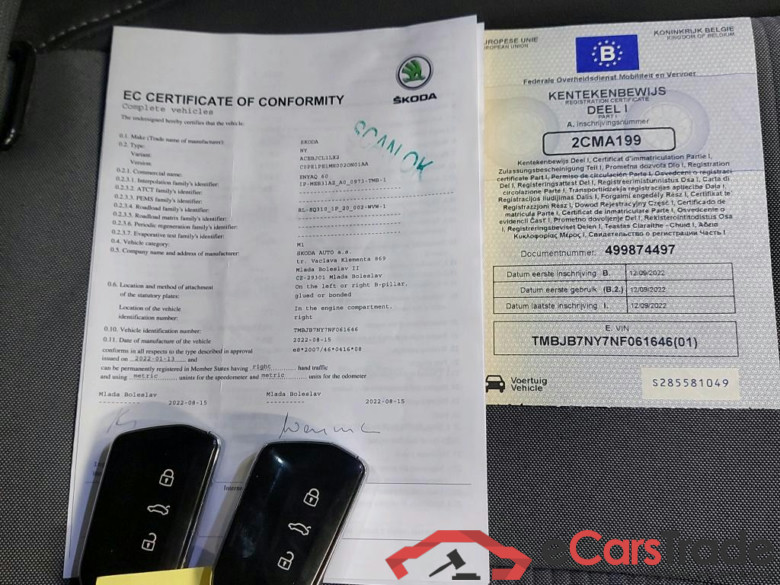 SKODA - SKO ENYAQ iV 60 180PK Pack Convenience Plus & Climate Plus & Parking Basic & Towing Hook * ELECTRIC * #4